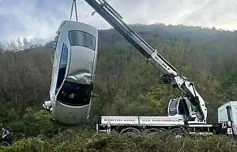 İnkumu yolunda kaza