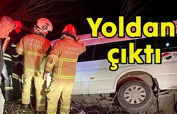 İşçi servisi yoldan çıktı