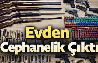 Jandarmadan şüpheli şahsın evine baskın