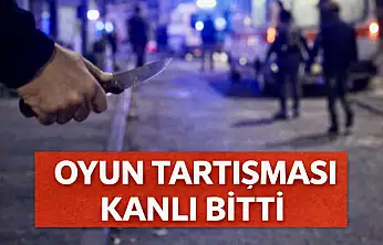 Kemer'de bıçaklı kavga