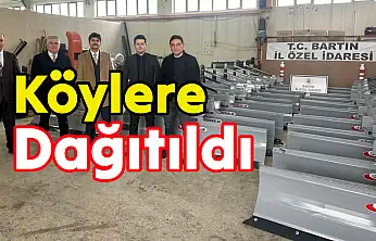 Köylere kar küreme aparatı