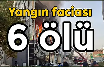 Kozmetik fabrikasında yangın