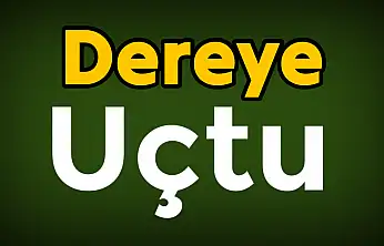 Motosiklet dereye uçtu