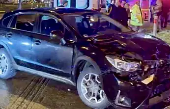 Organize Kavşağında feci kaza