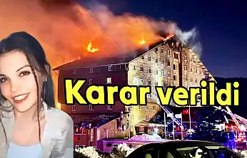 Otel yangını faciasında mahkeme kararı