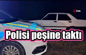 Polisten 30 kilometre kaçabildi