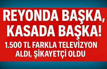 Reyonda Başka, Kasada Başka!