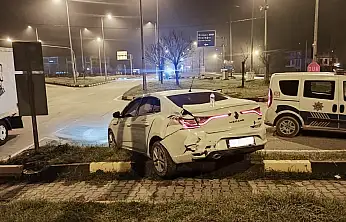 Terminal kavşağında kaza