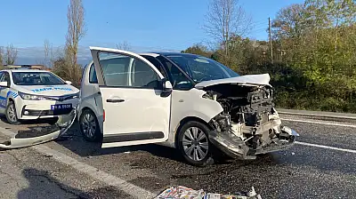 Bartın Çaycuma yolunda kaza