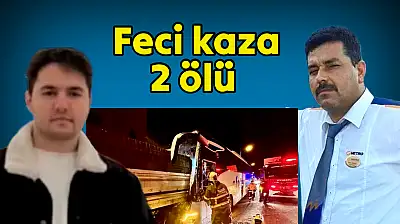 Feci otobüs kazası, 2 ölü