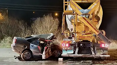 İnkumu yolunda feci kaza