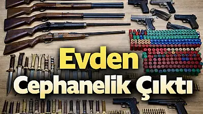 Jandarmadan şüpheli şahsın evine baskın