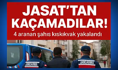 Bartın'da 4 firari yakalandı