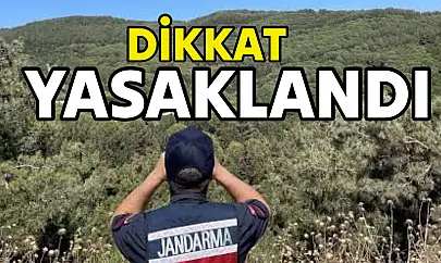 Dikkat, her yerde Yasaklandı