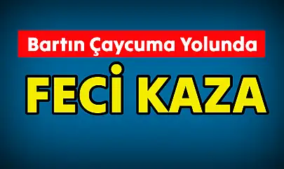 Direğe çarpan araç hurdaya döndü