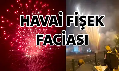 Havai fişek faciası, 1 yaralı