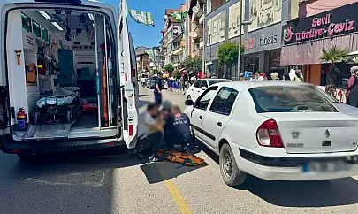 Küçük çocuğa araba çarptı