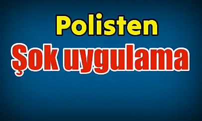 Yunus Timlerinden Şok Uygulama