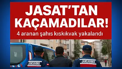 Bartın'da 4 firari yakalandı