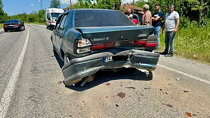 Bartın'da zincirleme kaza