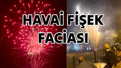 Havai fişek faciası, 1 yaralı
