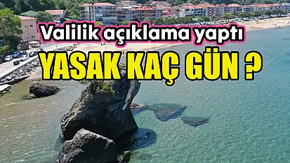 İnkumu sahilinde denize giriş yasağı