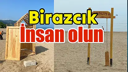 Tatile değil tahribata geldiler