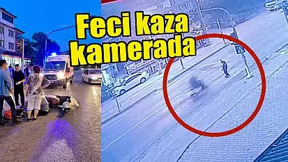 Yaya geçidinde feci kaza