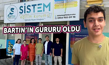 Sistem'le kazandı, Bartın'ın Gururu oldu