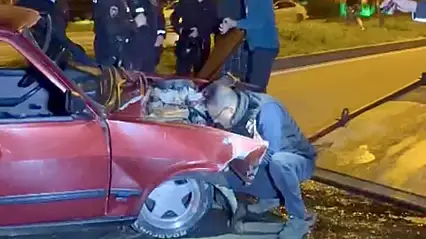 Bartın'da Feci Kaza!