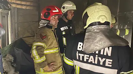 Bartın'da yangın paniği yaşandı