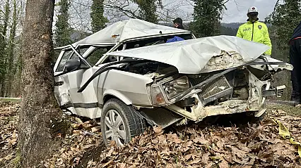 Bartın-Karabük yolunda ölümlü kaza