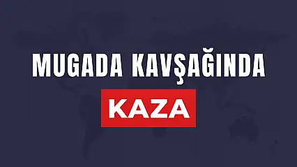 Motosiklet ve otomobil çarpıştı