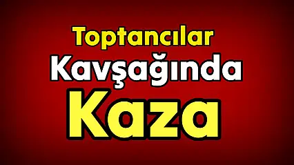 Motosiklettekiler yere savruldu