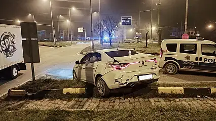 Terminal kavşağında kaza