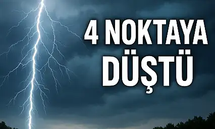 4 noktaya düştü