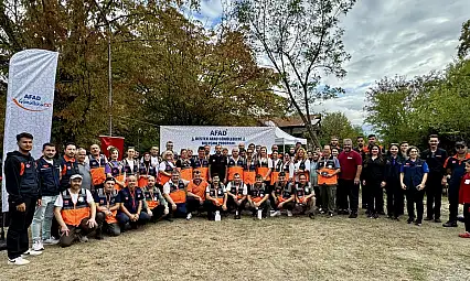 AFAD gönüllüleri Balamba'da buluştu
