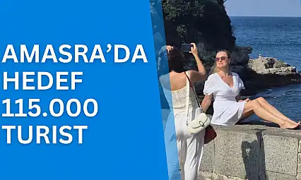 Amasra'da hedef 115 bin turist