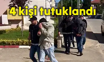 Bartın'da operasyon, 4 kişi tutuklandı