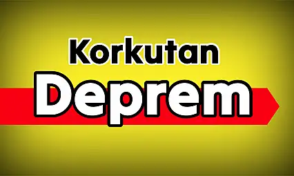 İstanbul'daki Deprem Bartın'da da Hissedildi!