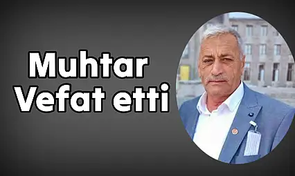 Muhtar Denizer vefat etti