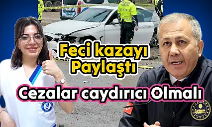 Yerlikaya'dan Edanur İçin Yürek Burkan Paylaşım
