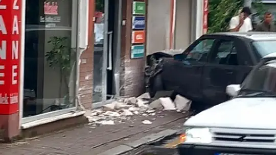 Bartın'da ilginç kaza