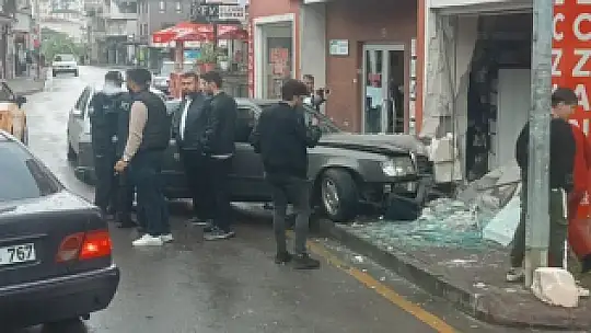 Bartın'da ilginç kaza