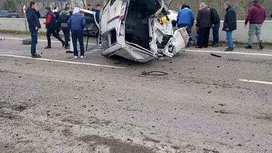 Feci kazada bir kişi hayatını kaybetti