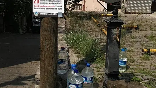 Fazla kavşak suyu doldurana ceza