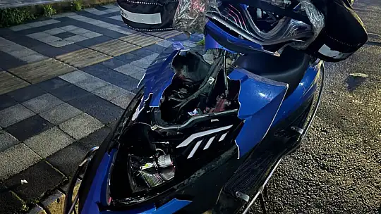 İki Motosiklet Çarpıştı