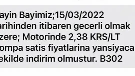 Akaryakıtta beklenen indirim