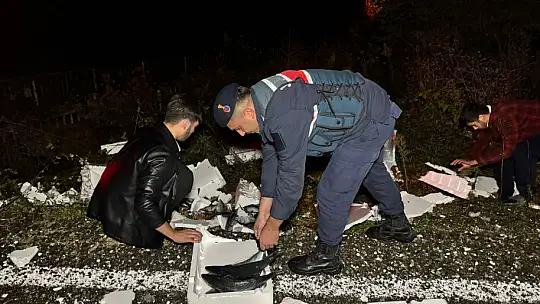 Yüzlerce kasa palamut yola saçıldı