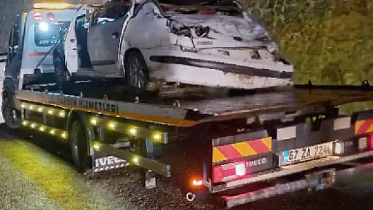 Zonguldak yolunda feci kaza